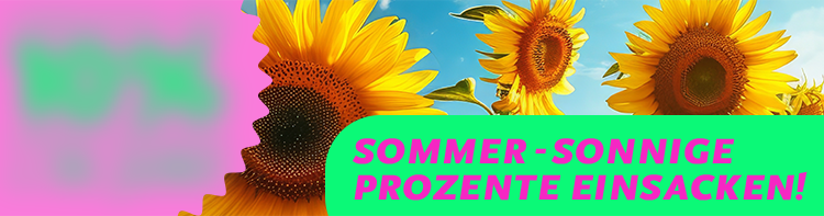 HEUTE des Sommer einfangen: Rabatte bis Sommeranfang
