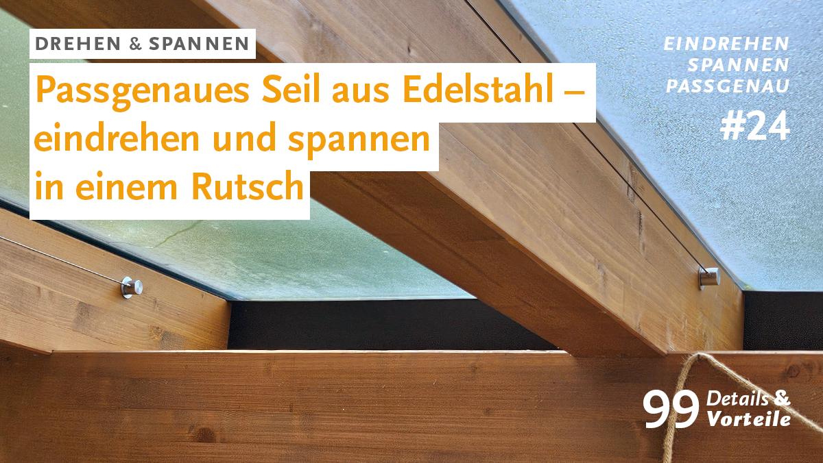 Passgennau gefertigtes SPANNSEIL für Markisen im Terrassendach