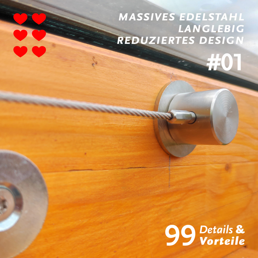 Pergolamarkise aus Holz mit dem aus massivem Edelstahl gefrästen Zylinder für einfaches Sel-ber machen der Holz-Pergola-Beschattung