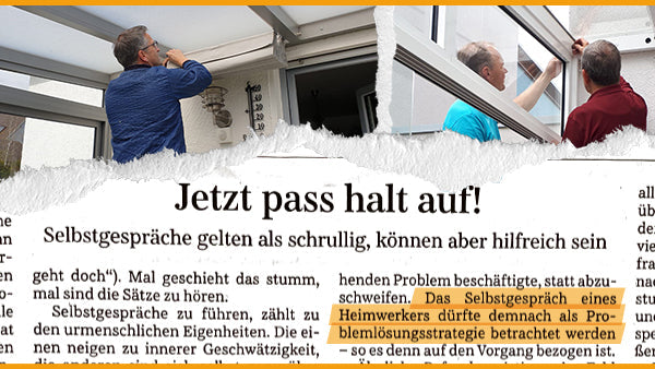 Seilspannmarkise im Selbstgespräch