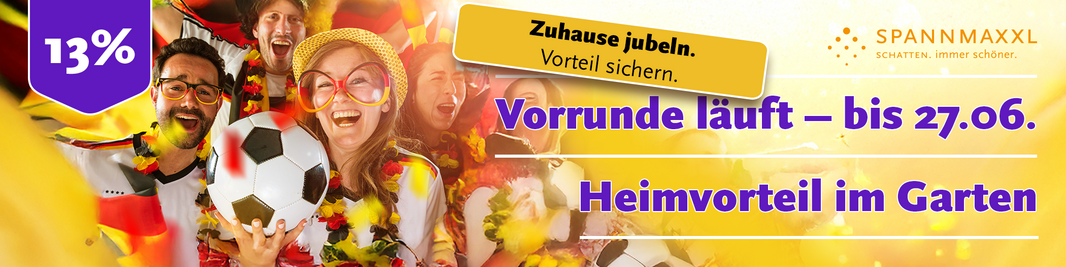 Vorrunde bis 27.06.2026 – 13% Vorteil sichern