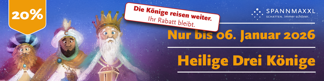 Heilige Drei Könige 20% Geschenk der Könige – nur bis 06. Januar