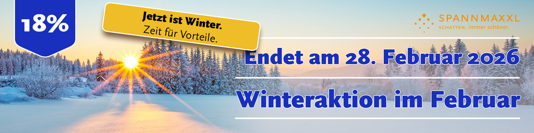 Winteraktion im Februar – Endet am 28. Februar 2026