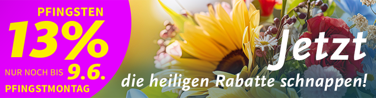 Heilige Rabatte schnappen – Pfingsten – JETZT sparen