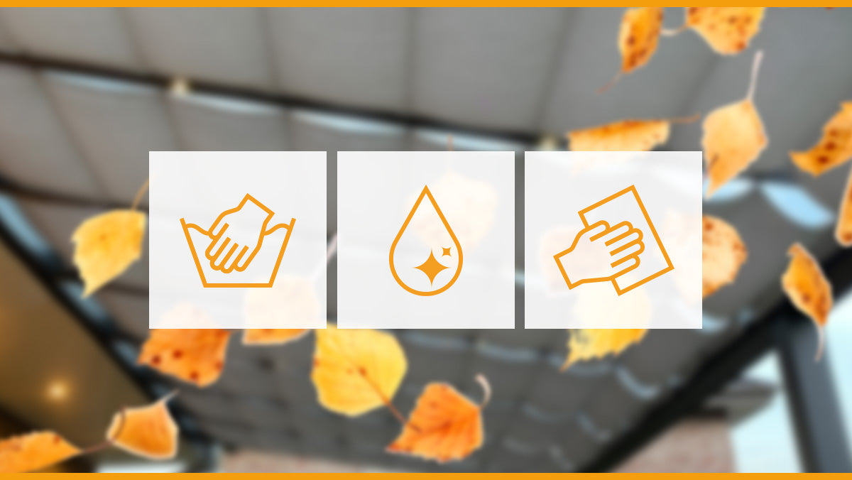 Seilspannmarkise pflegen Herbstzeizeit-3