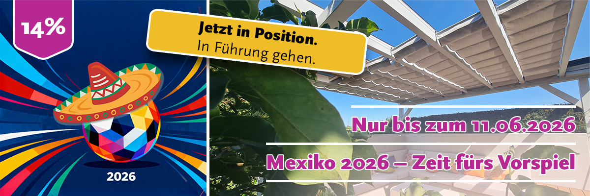 10 Tage Vorspiel: 14 % Vorteil – bis 11.06.2026