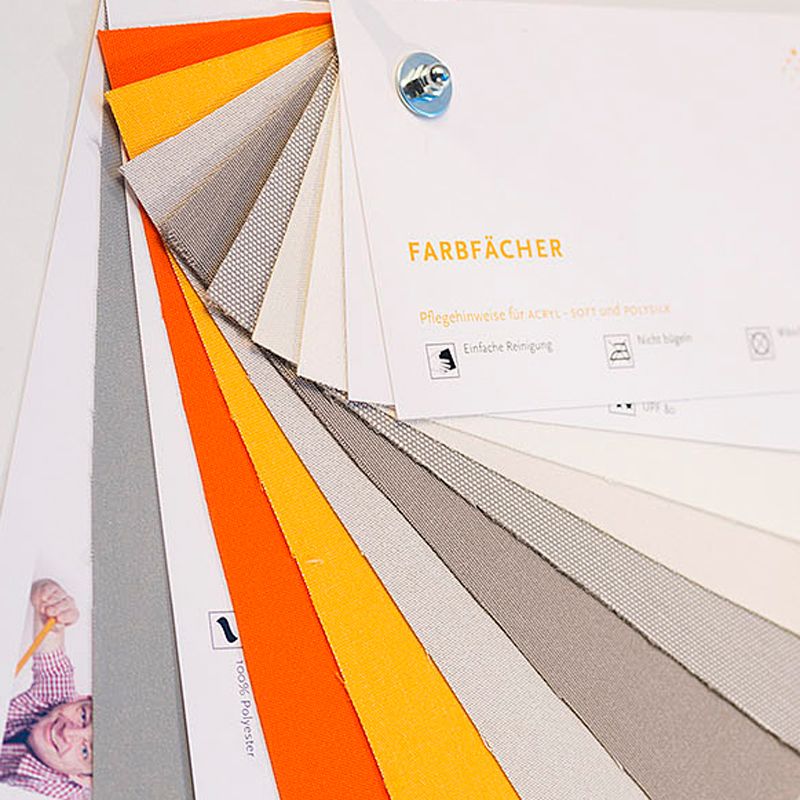 Gratis Farbfächer – manueller Lagerversand