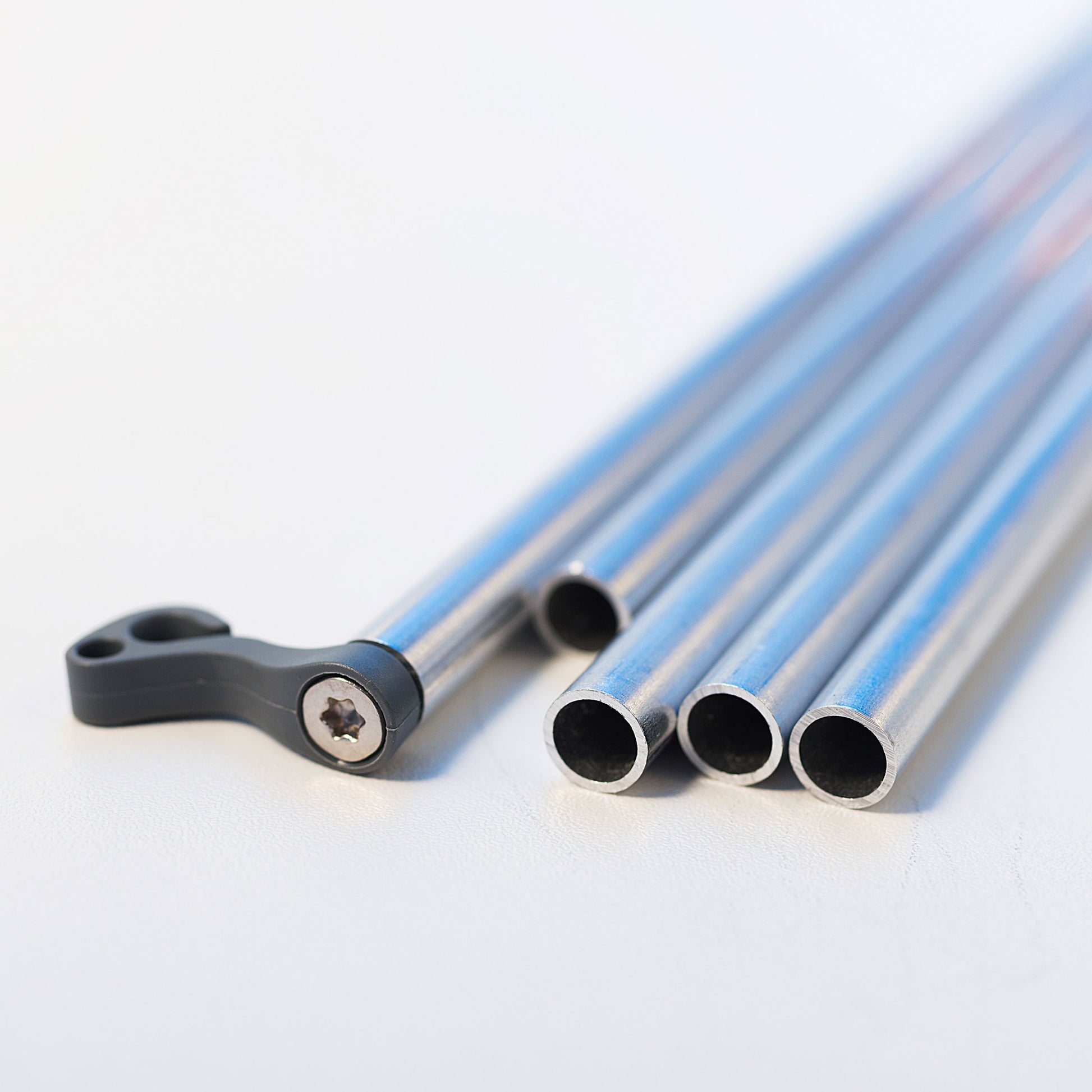 Aluminiumrohr 8 mm - für Pendelhaken im Beschattungssystem von SPANNMAXXL