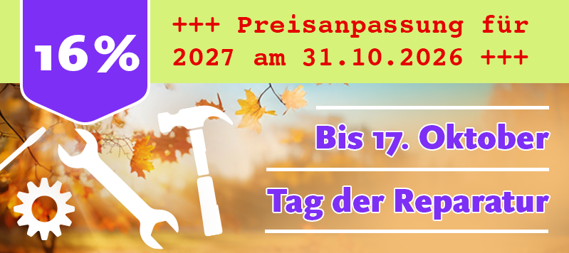 Bis 17. Oktober – Tag der Reparatur