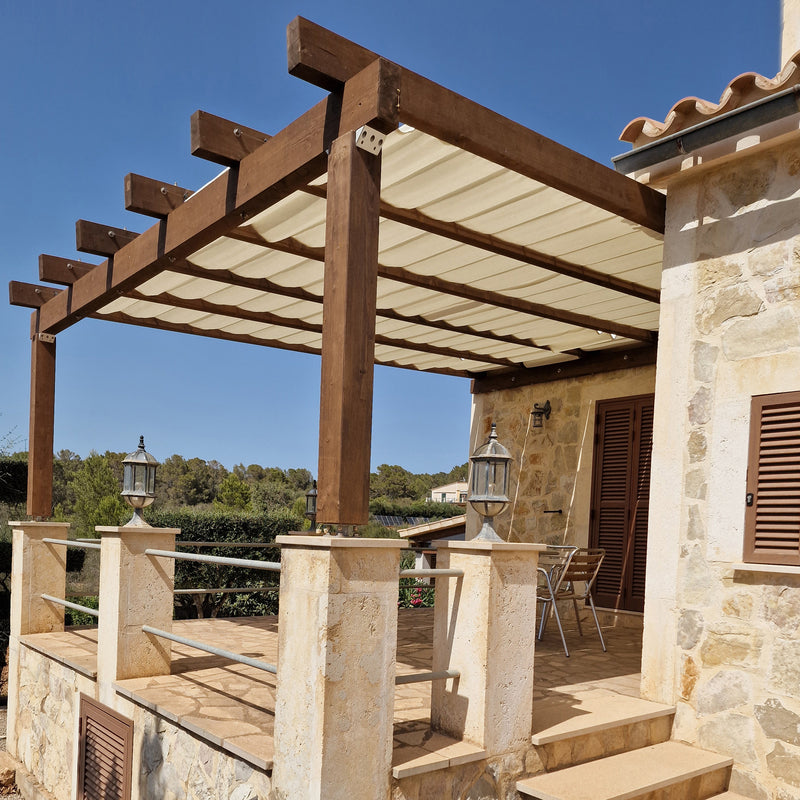 Pergolamarkise PSXL – SPANNMAXXL-System