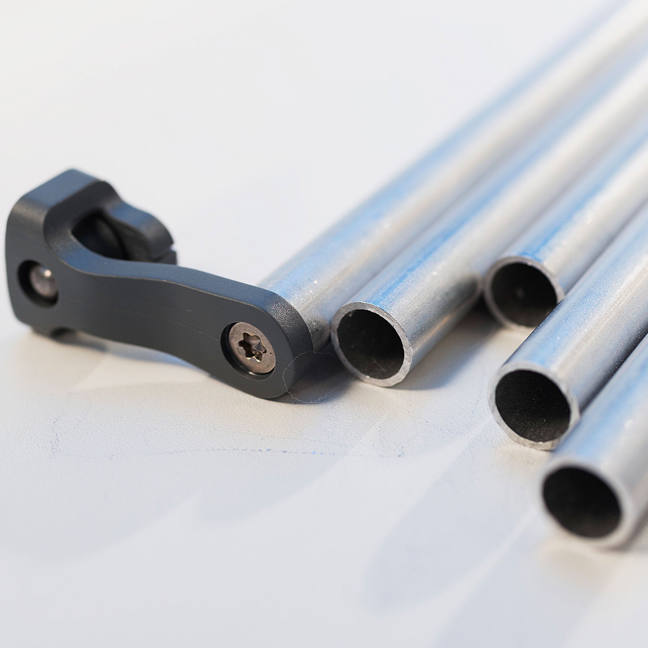 Aluminiumrohr 12 mm für Roll-Pendelhaken im SPANNMAXXL-Beschattungssystem