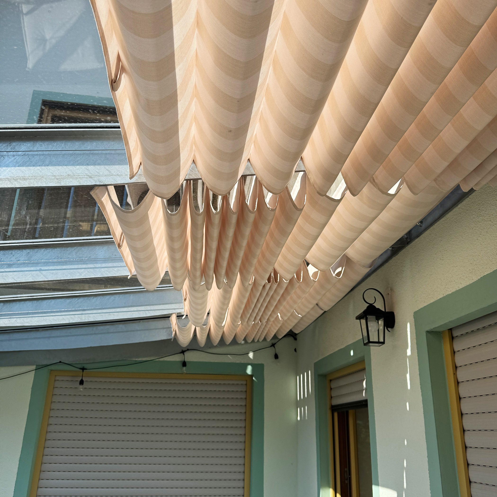 SPANNMAXXL-Spannseilmarkise