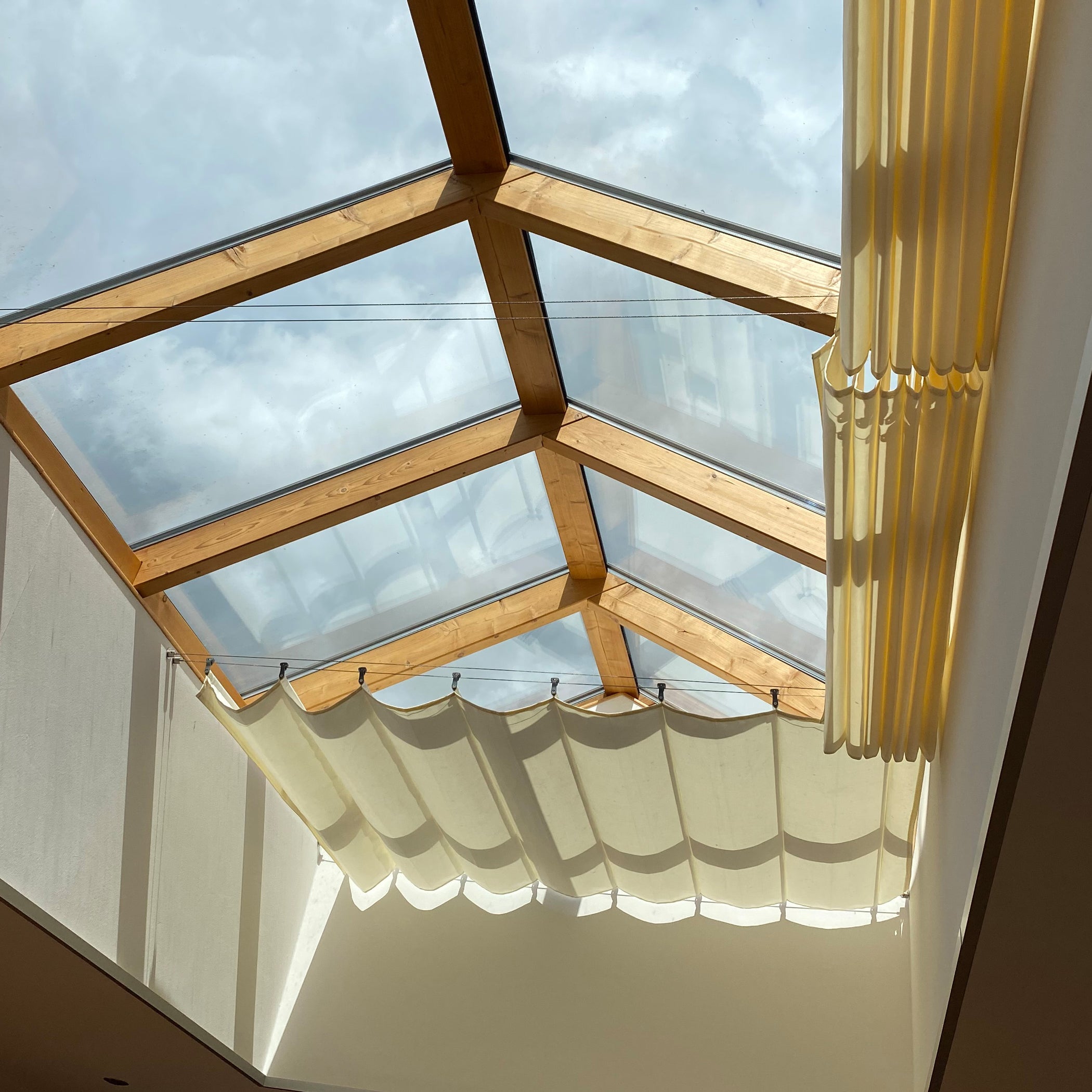 Sonnensegel-Wintergarten