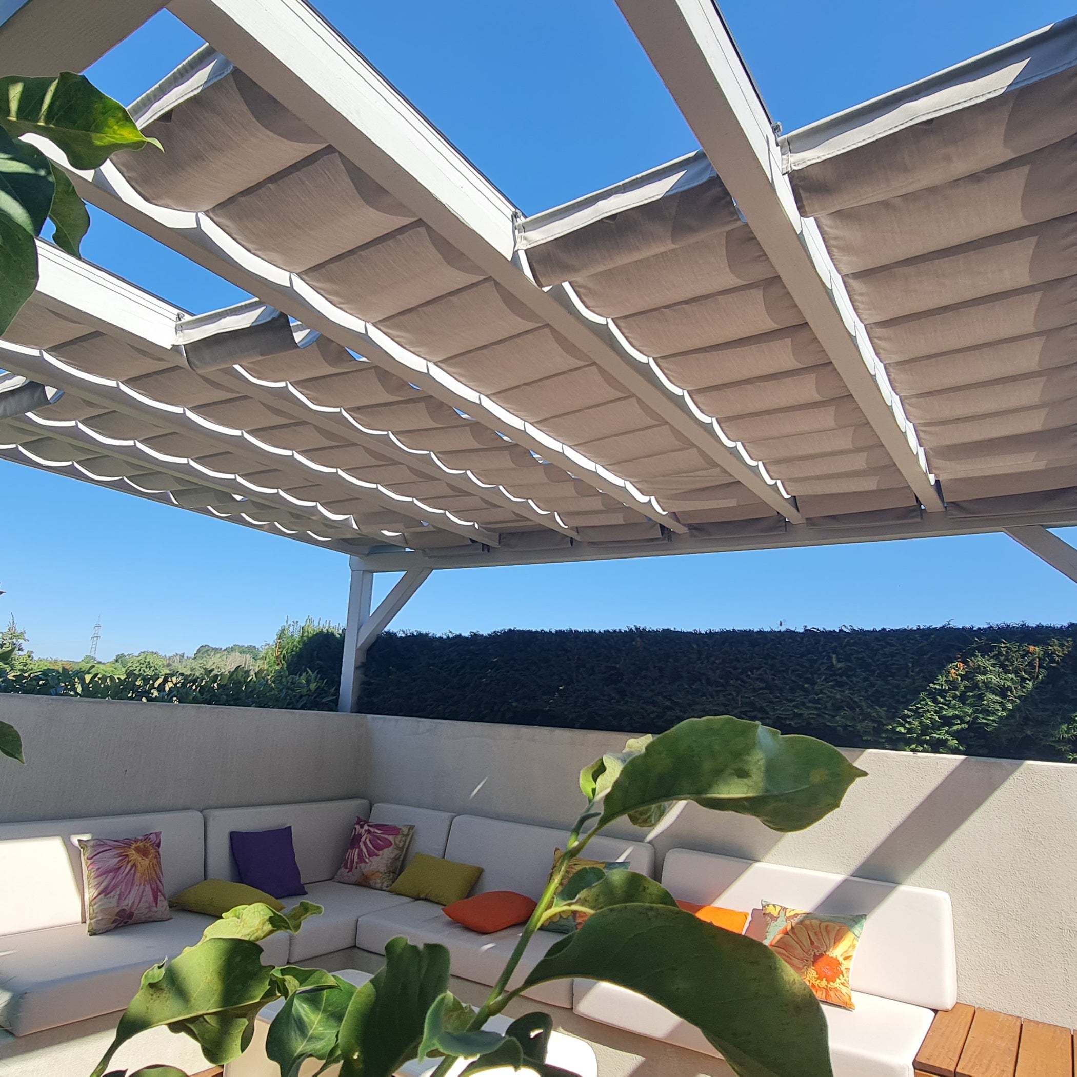 Wolkenbahn -- Beschattungssytem - sonnenschutz wintergarten-terrassendach-pergola