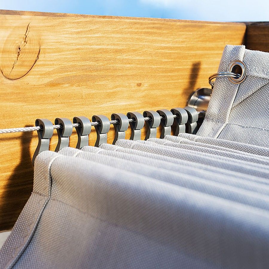 Pendelhaken für SPANNMAXXL -Beschattungssystem Aluminium-Rohre 8 mm