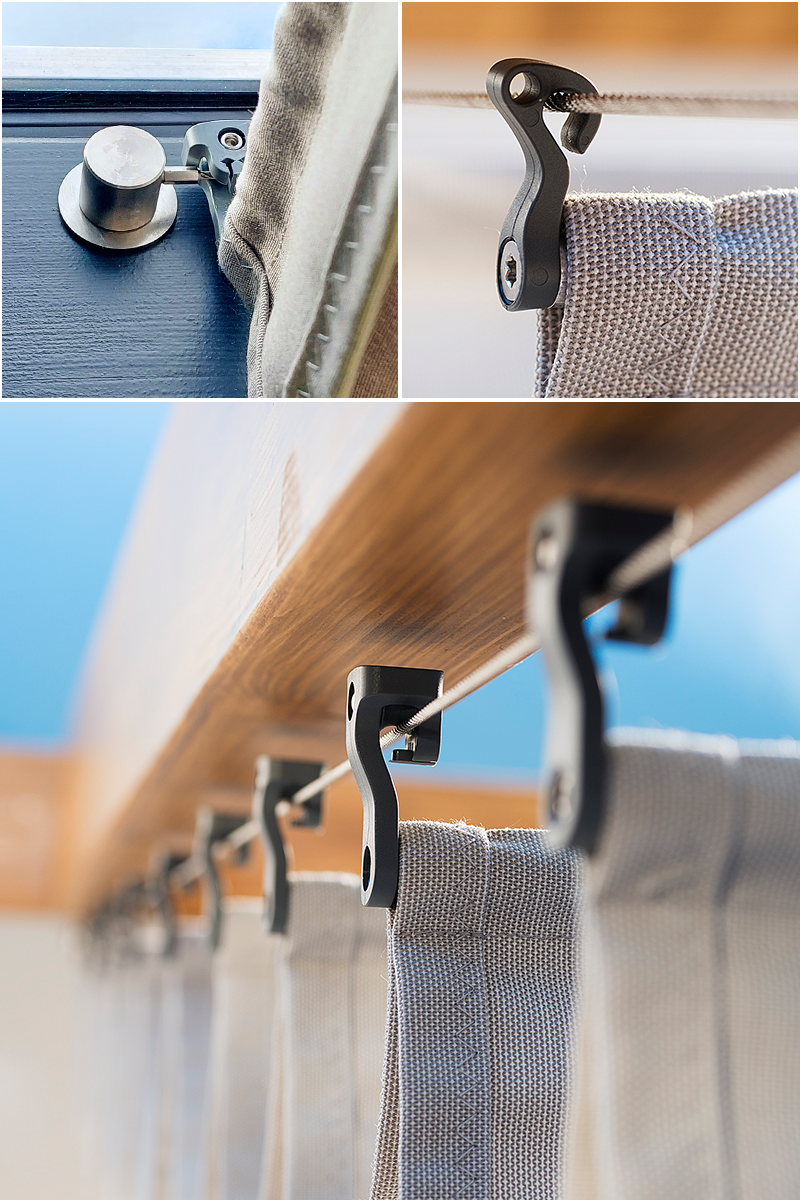 Vorteile der Seilspannmarkise von SPANNMAXXL in Details sichtbar